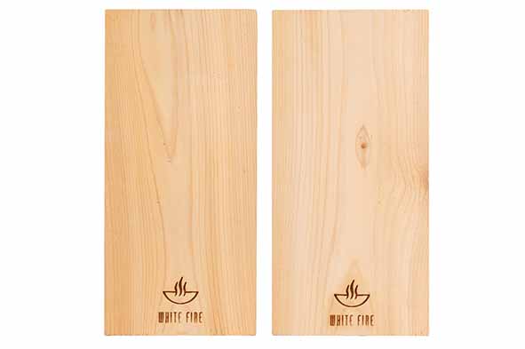 SMOKE BOARD CEDAR SET2 30X14XH1CM